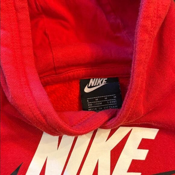 Nike Kids' Red and Navy Hoodies Boys 6 - Picture 4 of 4